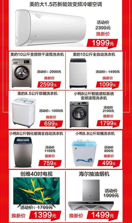 玉田供销大厦与北购联合六大电器品牌推出以旧换新活动，最高折价400元，助力绿色消费升级
